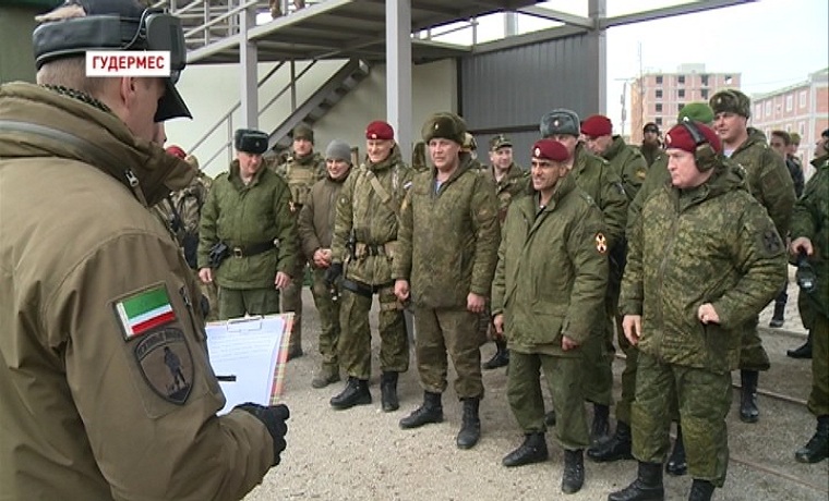 В Гудермесе прошел второй день семинара командиров спецподразделений войск Нацгвардии