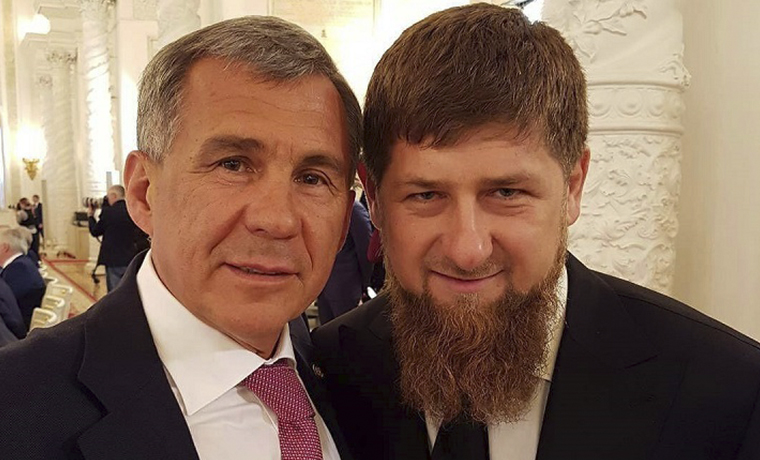 Рамзан Кадыров поздравил Рустама Минниханова с днем рождения