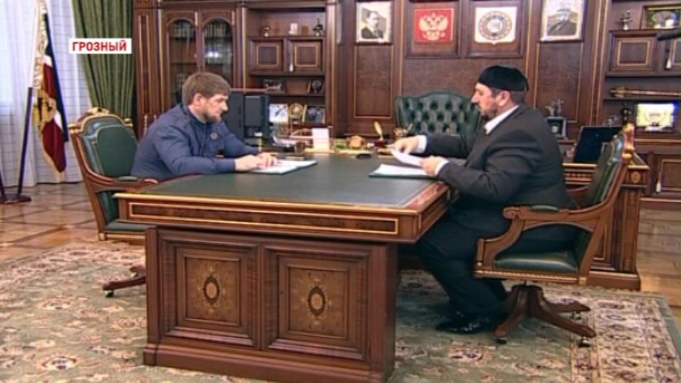 Р. Кадыров обсудил работу по противодействию экстремистским течениям с Б.-А. Тевсиевым