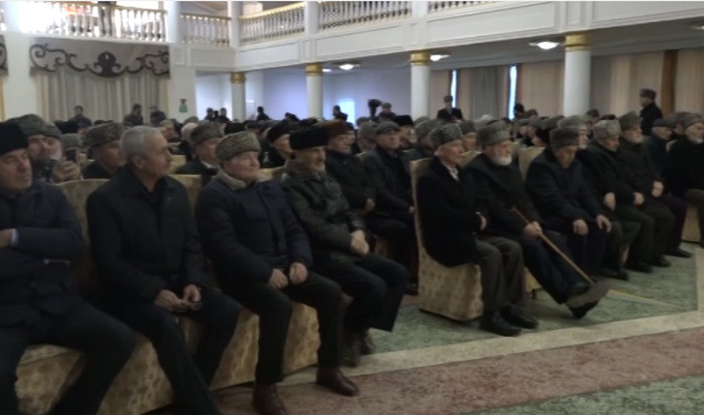 В Хасавюрте прошел 11-й съезд чеченцев Дагестана