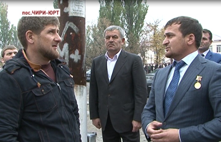 Рамзан Кадыров побывал с инспекционной поездкой в п. Чири-Юрт