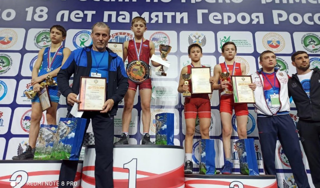 Борцы «Ахмата» завоевали первое общекомандное место на Первенстве России 