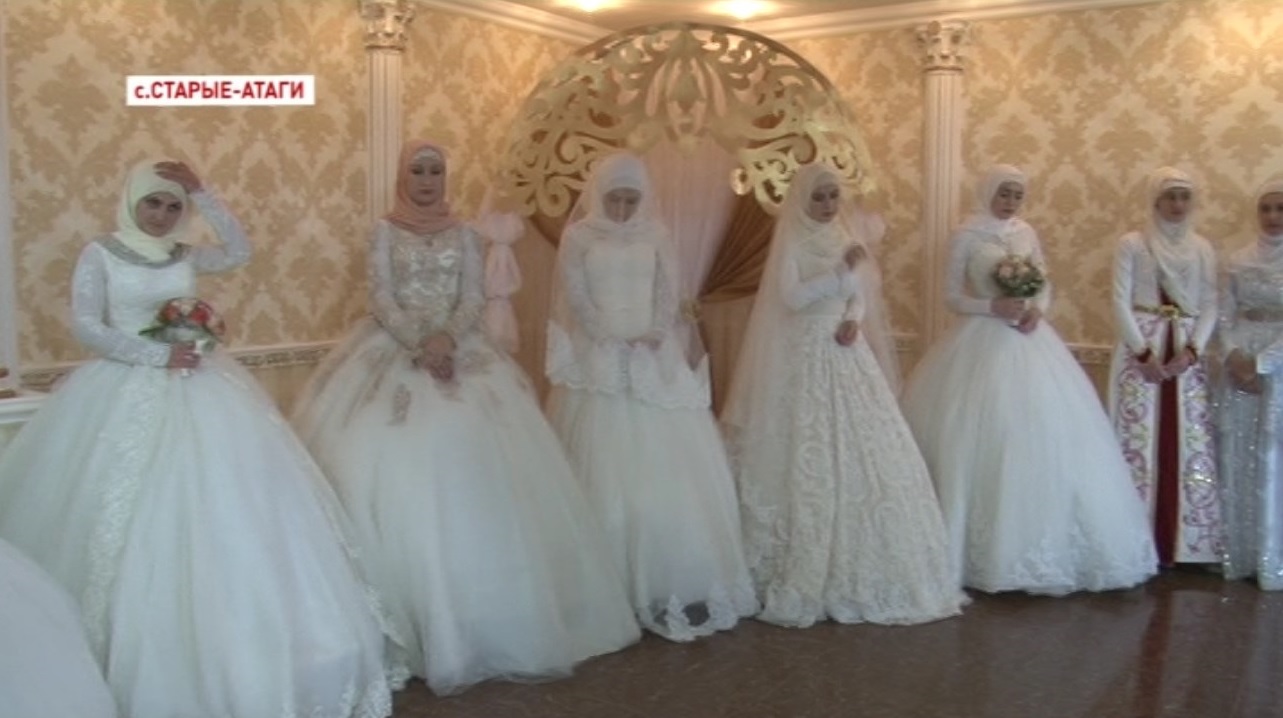 В Чечне прошли свадьбы, приуроченные к победе Рамзана Кадырова на прошедших выборах