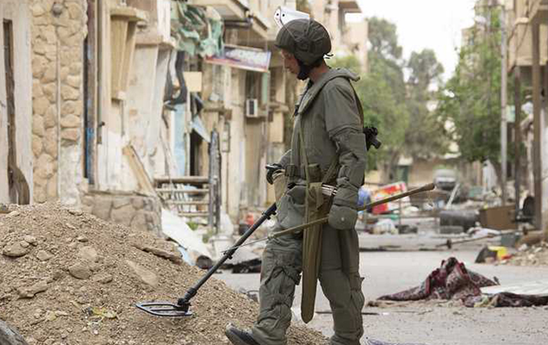 Сирийские саперы приступили к работе по разминированию Алеппо
