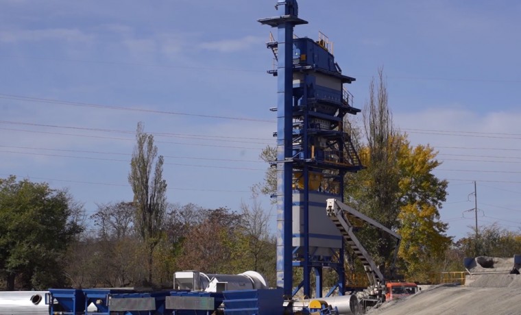 В Грозном заработает новый асфальтобетонный завод