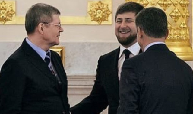 Рамзан Кадыров поздравил с Днем рождения Юрия Чайку