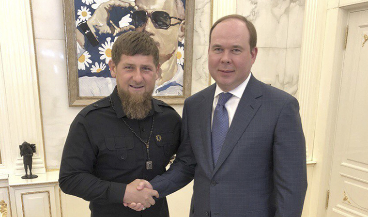 Рамзан Кадыров встретился с Антоном Вайно