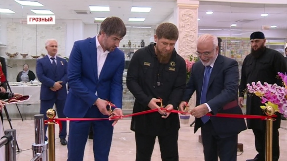 Рамзан Кадыров посетил открытие первого супермаркета сети магазинов «Ассорти Продукт» в Грозном