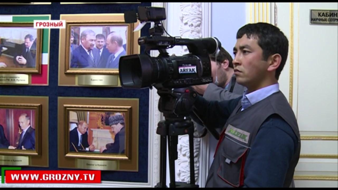 Телеканал «Айгак» снимает фильм об Ахмат-Хаджи Кадырове