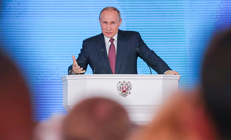 Владимир Путин заявил о наличии у России гиперзвукового оружия