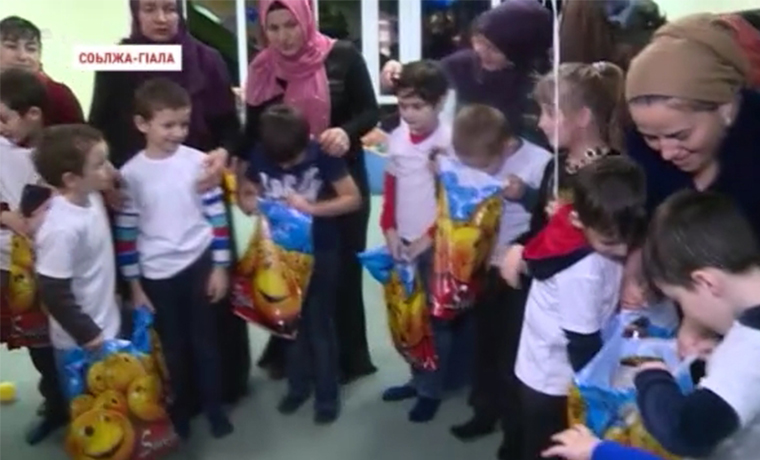 В Грозном прошла благотворительная акция для детей с аутизмом