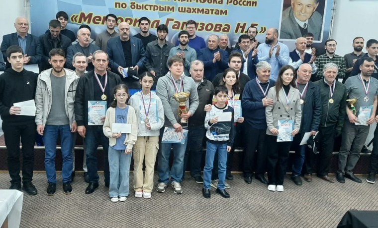 Шахматисты из ЧР заняли призовые места на этапе Кубка РФ по быстрым шахматам в Махачкале