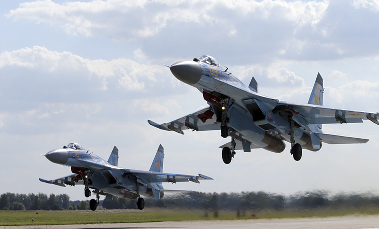 Самолеты ВКС РФ за неделю восемь раз поднимались на перехват иностранных воздушных судов