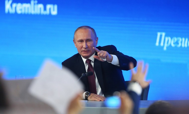 В Кремле готовятся к большой пресс-конференции Владимира Путина