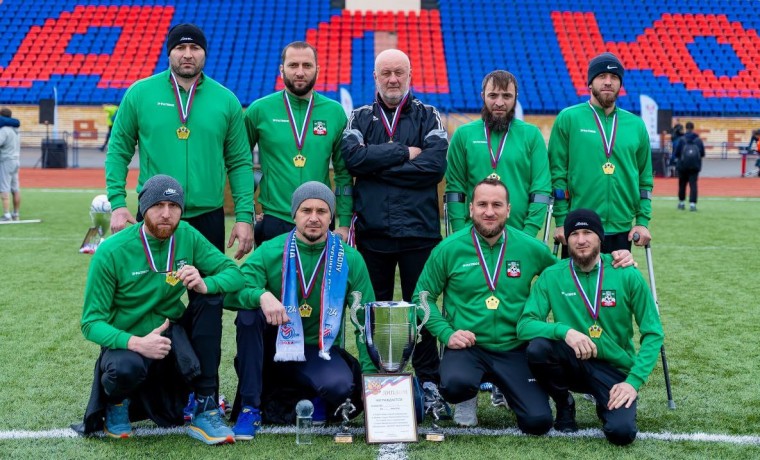 Команда «Ламан Аз» стала победителем I круга Чемпионата РФ по футболу ампутантов