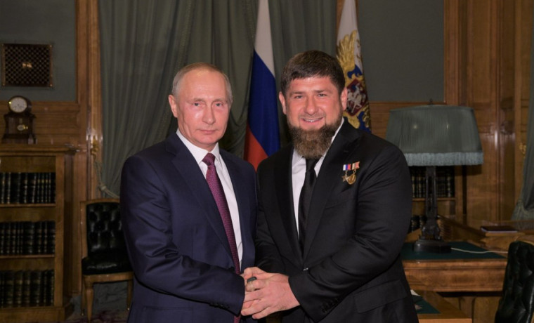 Владимир Путин поздравил Рамзана Кадырова со вступлением в должность Главы ЧР