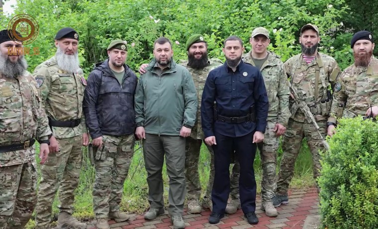 Ахмед Дудаев и Замид Чалаев посетили Донбасс