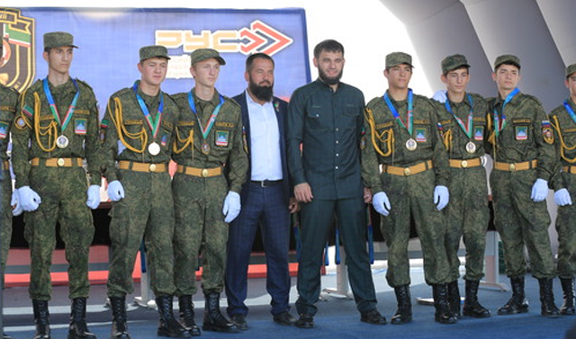 Грозный победил в военно-патриотической игре среди команд Союза городов воинской славы