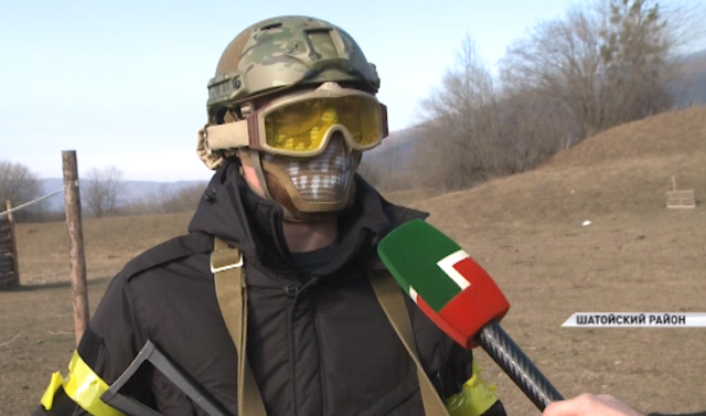 В горах Шатойского района прошли соревнования по страйкболу