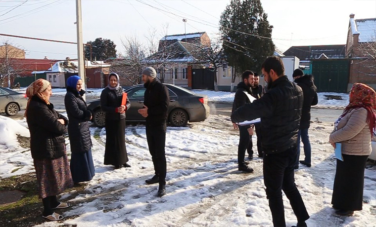 В Грозном продолжается работа по выявлению административных нарушений 