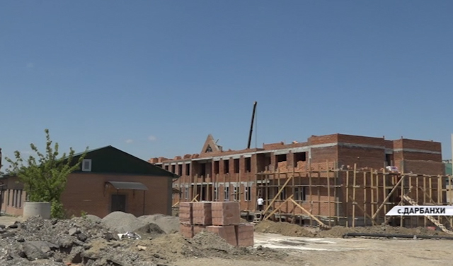 В больнице «Дарбанхи» строится корпус для трудотерапии