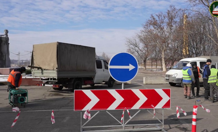 Изменена организация дорожного движения на участке улицы Назарбаева