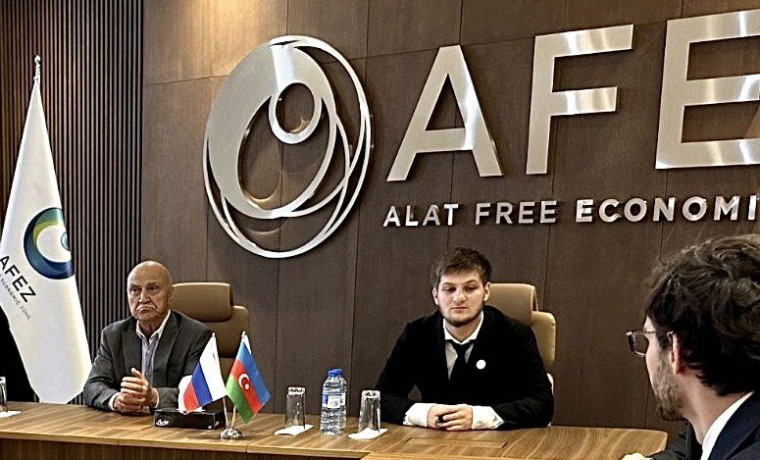 Ахмат Кадыров посетил свободную экономическую зону «Алят» в Азербайджане
