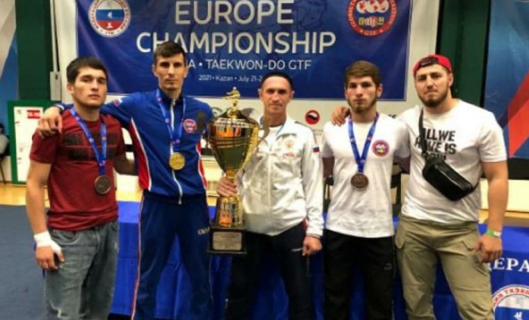 Чеченские спортсмены стали призерами на чемпионате Европы по тхэквондо ГТФ в Казани