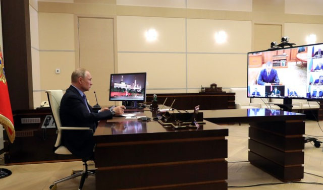 Совещание Владимира Путина с правительством впервые пройдет в дистанционном формате