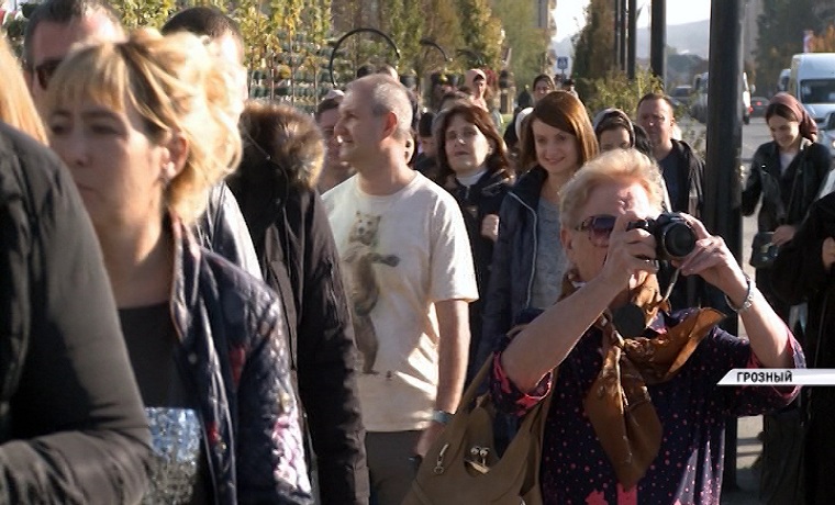 В Грозном  сложилась традиция - в преддверии выходных столица принимает туристов 