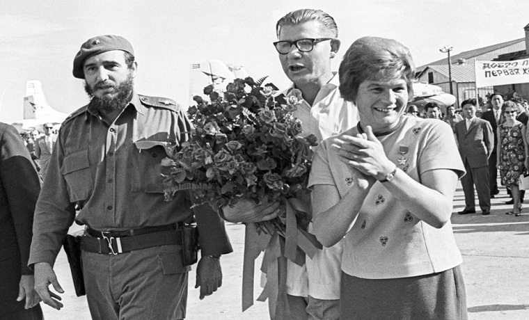 54 года назад (1963 г.) в Москву впервые прибыл кубинский лидер 