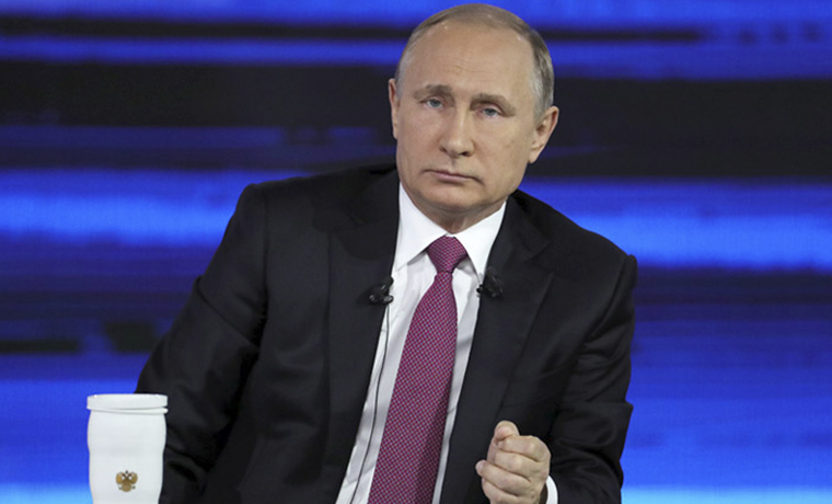 Владимир Путин ответил на вопросы граждан в режиме Online 