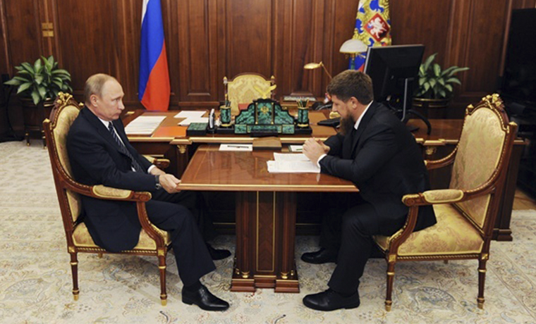 Путин о Кадырове: майские указы в Чечне исполняются на высшем уровне
