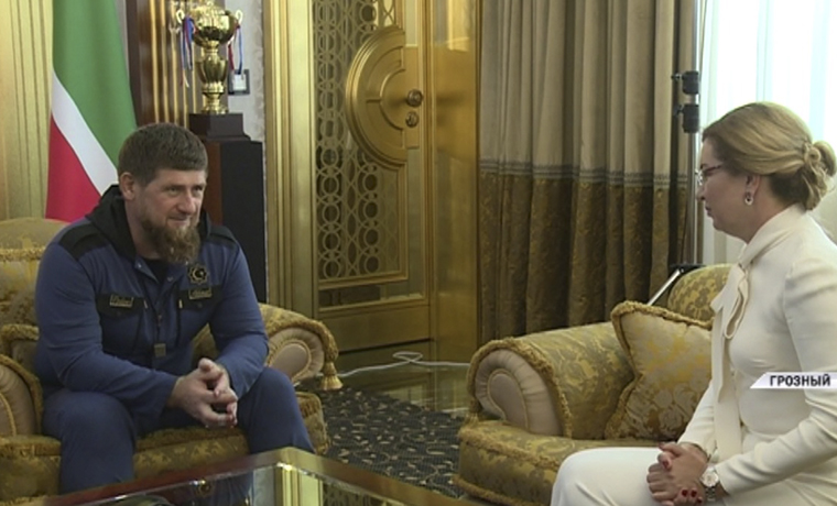 Рамзан Кадыров и Наталья Стадченко обсудили вопросы развития территориального отделения ФОМС