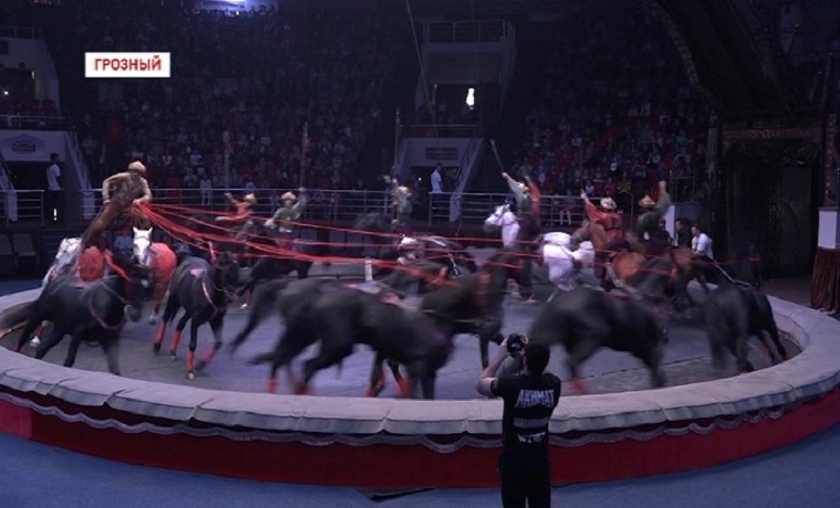 3 000 детей в Чечне смогли увидеть шоу легендарного цирка благодаря фонду Кадырова 