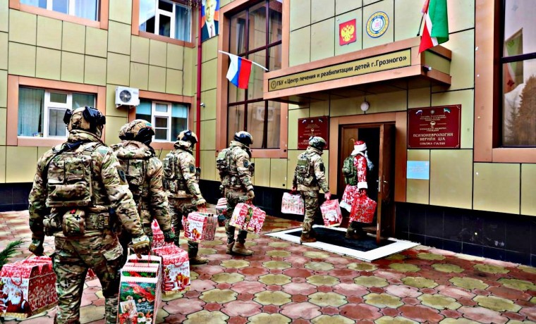 В ЧР поддержали Всероссийскую акцию Росгвардии «Дед мороз специального назначения»