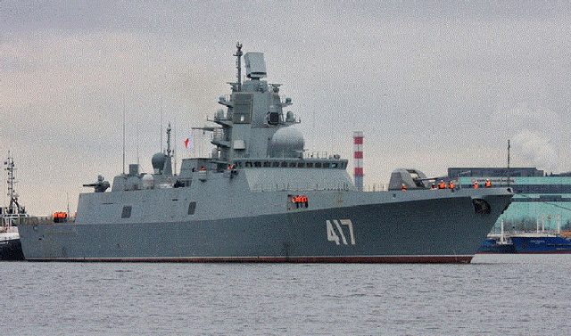 Россия построит 12 новых модернизированных фрегатов