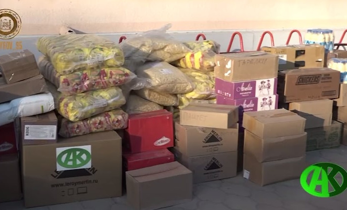 РОФ им. А.-Х. Кадырова отправил в ЛНР 60 тонн продуктов первой необходимости