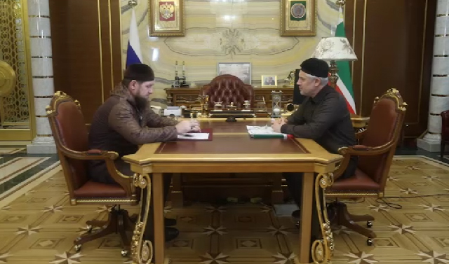 Рамзан Кадыров обсудил с Муслимом Хучиевым вопросы социально-экономического развития Чечни