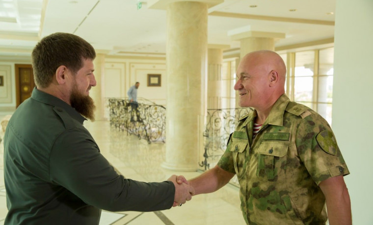 Рамзан Кадыров поздравил Сергея Захарова с назначением на должность