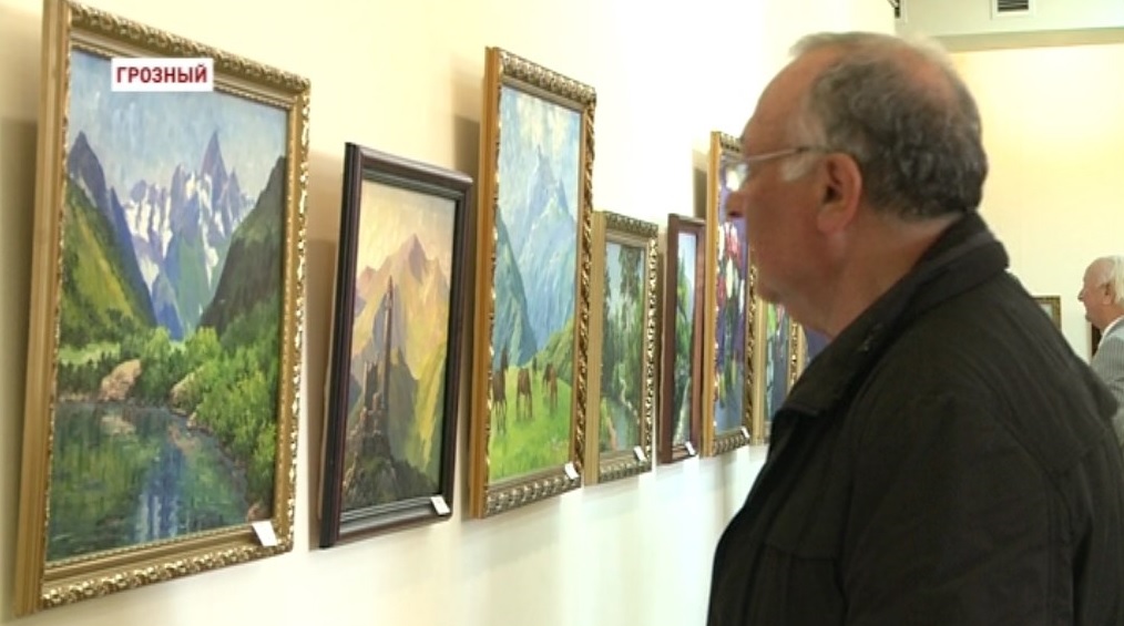 В галерее имени Ахмата-Хаджи Кадырова прошла выставка работ чеченского художника Андий Шамилова