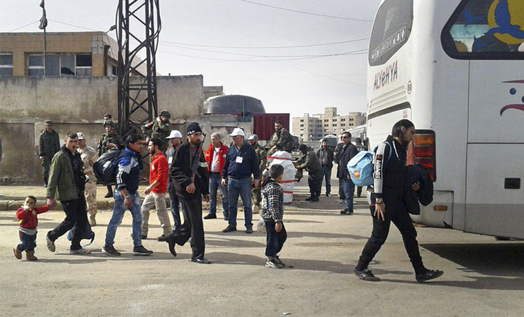 170 боевиков ИГ с семьями покинули Северный пригород Хомса