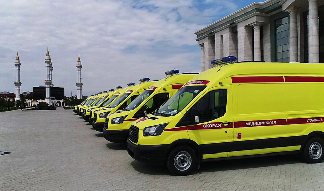 Автопарк Республиканской станции скорой помощи пополнили 22 реанимационные машины 