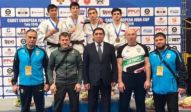 Чеченские дзюдоисты успешно выступили в составе сборной России на Кубке Европы