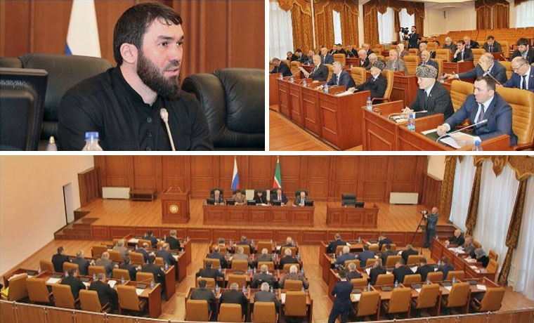 В Парламенте приняли поправки к закону о выборах  Главы Чечни