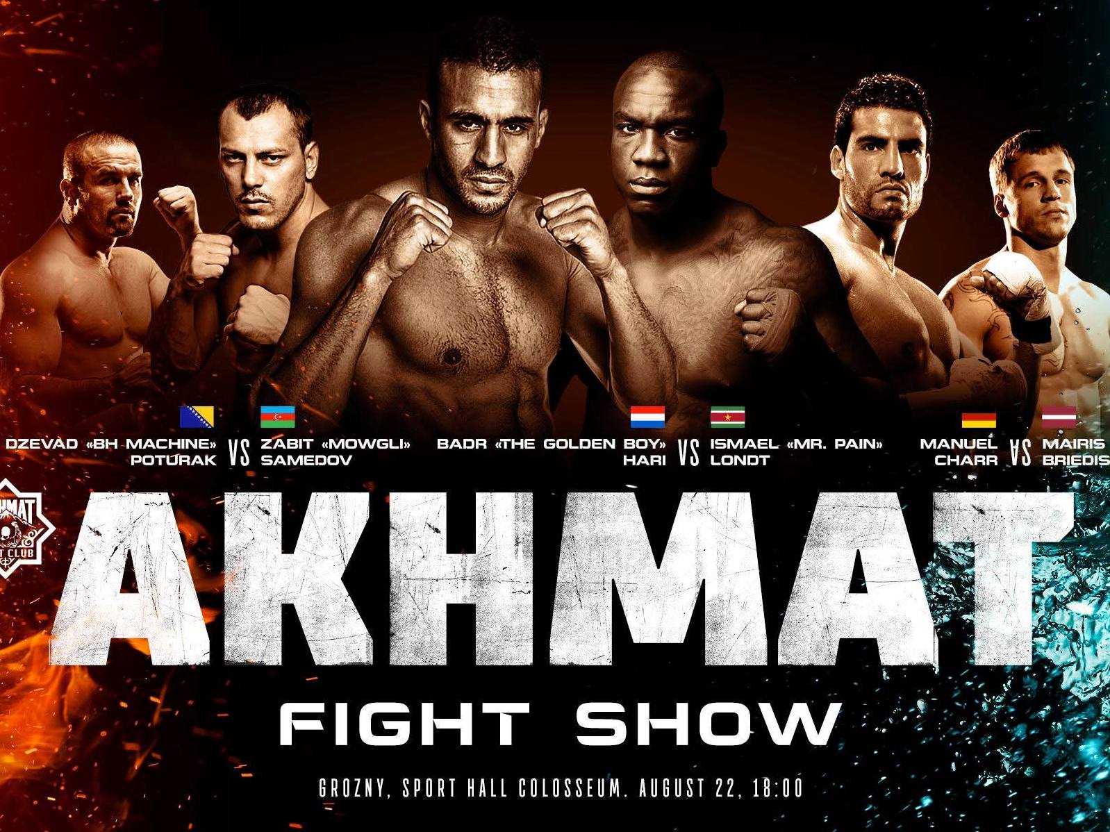 Файт-кард турнира Akhmat Fight Show - Главные новости