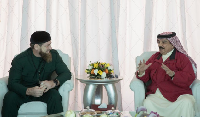 Рамзан Кадыров встретился с Королем Бахрейна Хамадом ибн Иса Аль Халифа