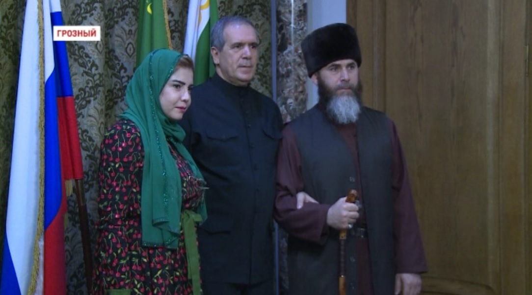 Муфтий Чечни встретился с лидером сирийской молодежной партии Барвин Ибрагим