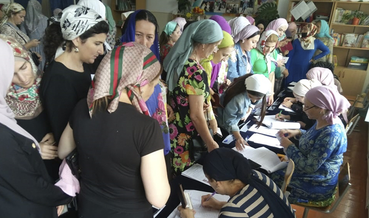 На 15.00 в Чечне проголосовало свыше 50 процентов избирателей