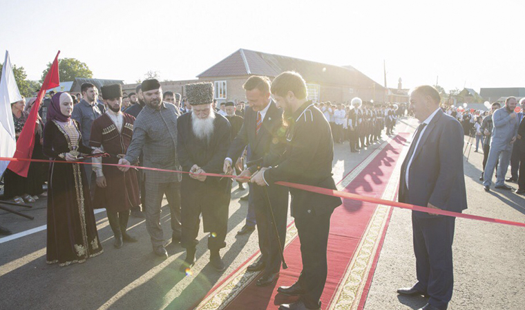 В Чечне состоялось открытие нового моста на шестом километре автодороги Шалажи - Янди 